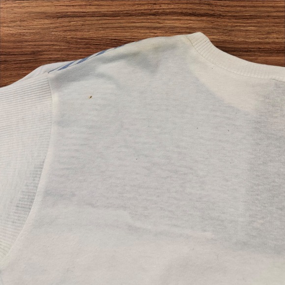 Jordana Nautical Knit Top Striped Boat Applique USA Made Short Sleeve size S - Picture 9 of 9